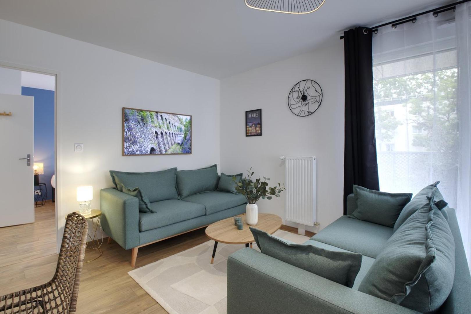 Le Normand- Appartement Neuf, 3 Chambres, Terrasse Rennes Ngoại thất bức ảnh