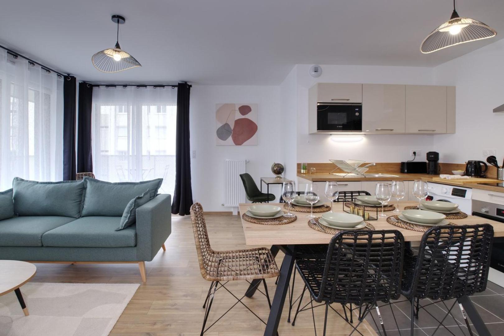 Le Normand- Appartement Neuf, 3 Chambres, Terrasse Rennes Ngoại thất bức ảnh